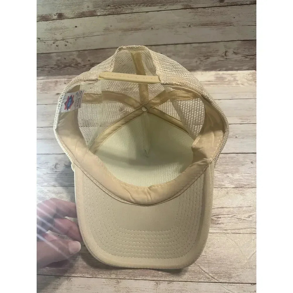Thank You Jesus Trucker Hat Snap Back Adjustable Cream TYJ